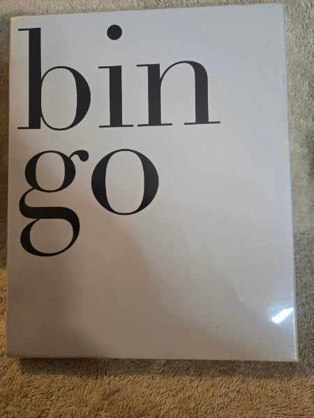 West Emory Bingo Board Game Set Brand New Factory Sealed Modern Gold Foil Accent