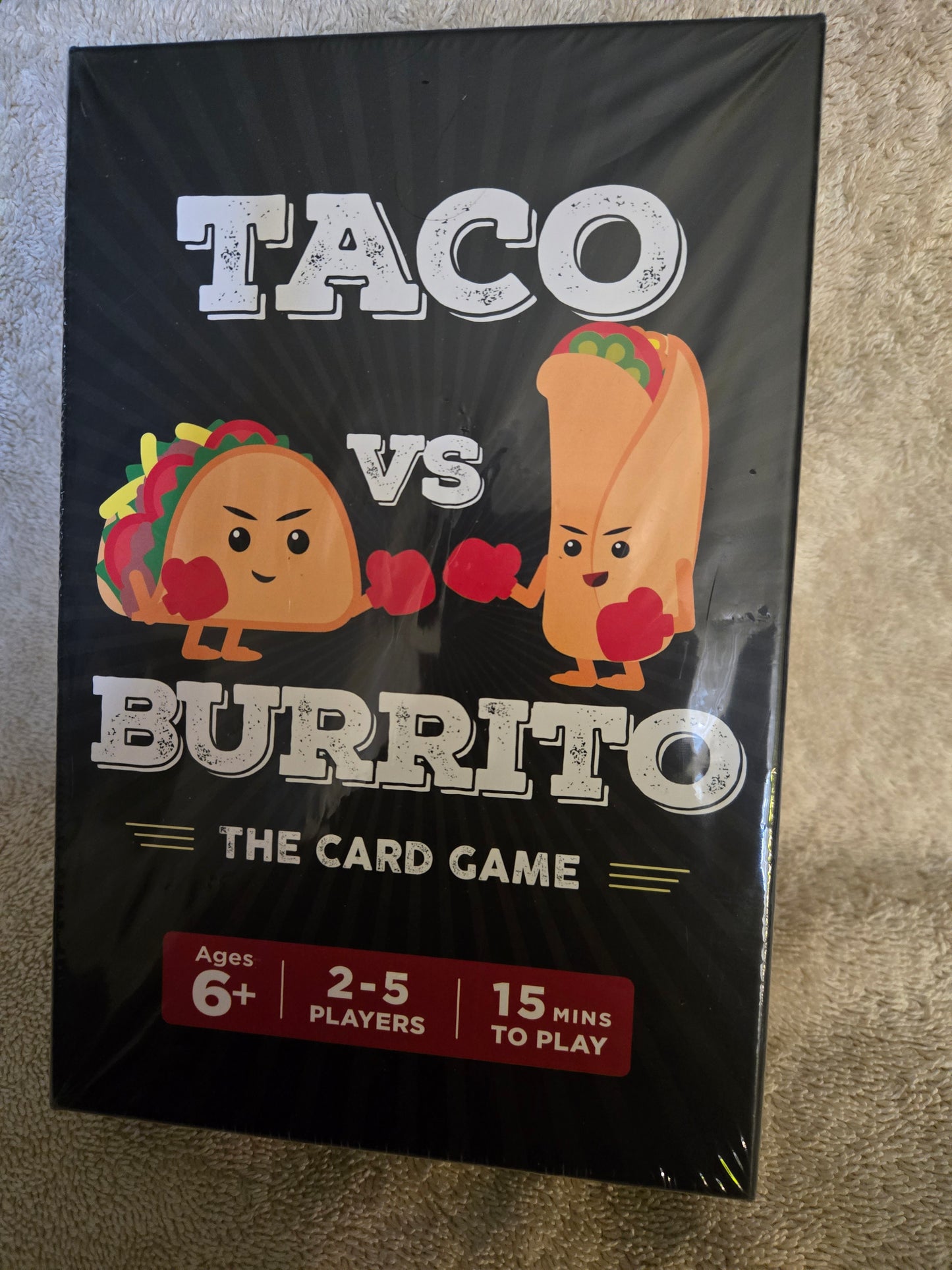 Taco vs Burrito Strategy Card Game - 2025 PlayMonster Edition - New & Sealed