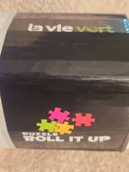 Share Lavievert Yellow Puzzle Roll-Up Mat W/ Inflatable Tube - New (Distressed Box)