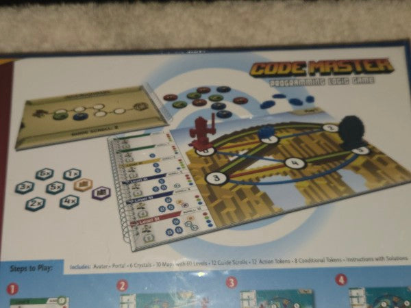 Share ThinkFun CODE MASTER Programming Logic Game | Brand New Factory Sealed STEM Solo