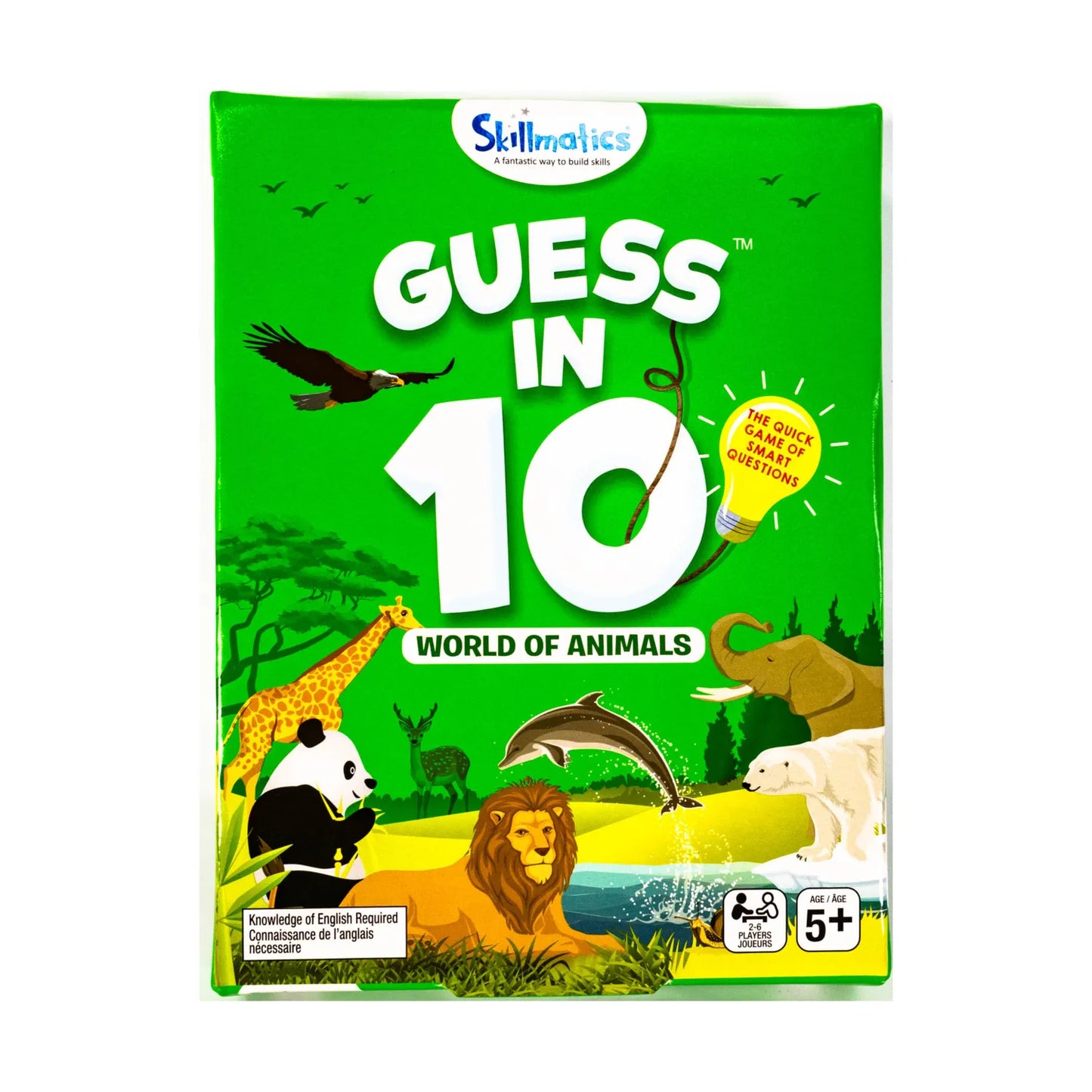 Stillmatics Guess In 10 World Of Animals Quick Family Game Of Smart Questions 5+ New Sealed