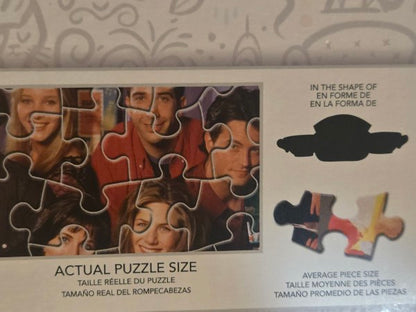 Friends Central Perk 2-Sided Shaped Jigsaw Puzzle 600 Pieces Aquarius New Sealed