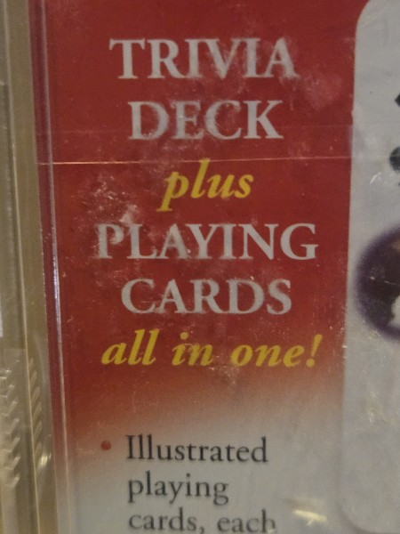 Share 1976 Trivia Challenge Playing Cards – Flickback Regulation 54-Card Deck NEW SEALED
