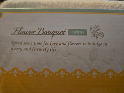 Rowood Wooden Flower Bouquet 3D Puzzle Kit TW01H Robotime 581 Pcs Sealed