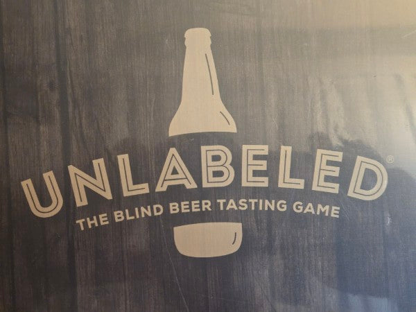 2017 Unlabeled: The Blind Beer Tasting Game New & Factory Sealed Party Game 21+