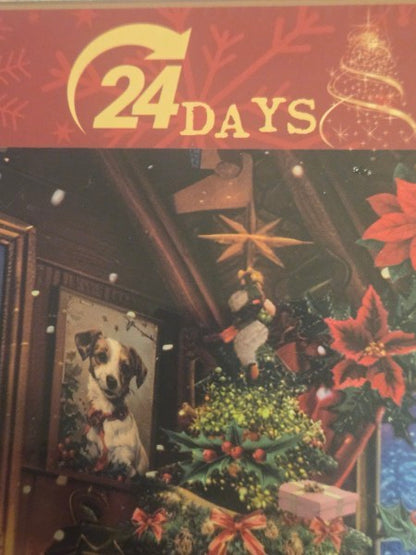 Cheerful Chalet Advent Calendar Jigsaw Puzzle 1000 Piece Christmas 24 Days NEW Sealed