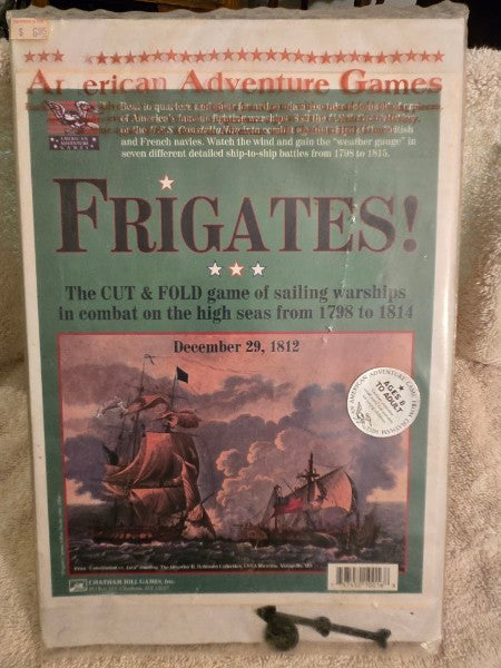 Frigates! American Adventure Games Chatham Hill New Sailing Warship Board Game