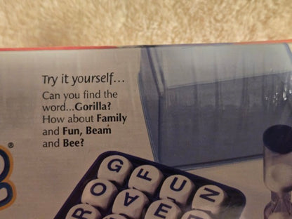 1999 Boggle Game Parker Brothers Factory Sealed Nos Vintage 90s Classic Word Game