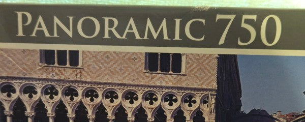 Venice Doge's Palace & Bridge of Sighs 750-Piece Panoramic Jigsaw Puzzle New