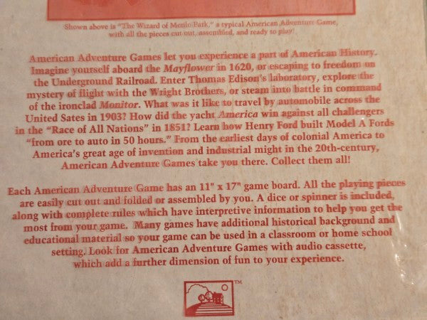 Frigates! American Adventure Games Chatham Hill New Sailing Warship Board Game