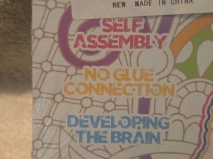 3D Coloring Puzzle Unicorn DIY Model Kit - New Sealed - Shantou Nosto Craft