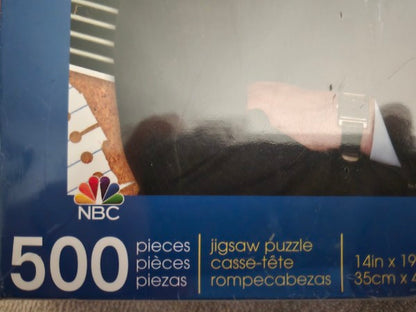 The Office Michael Scott Jigsaw Puzzle 500 Piece Aquarius New Sealed 14x19 Fun