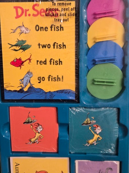 Dr. Seuss 4-Game Treasury - University Games (2003) - NEW/SEALED PIECES