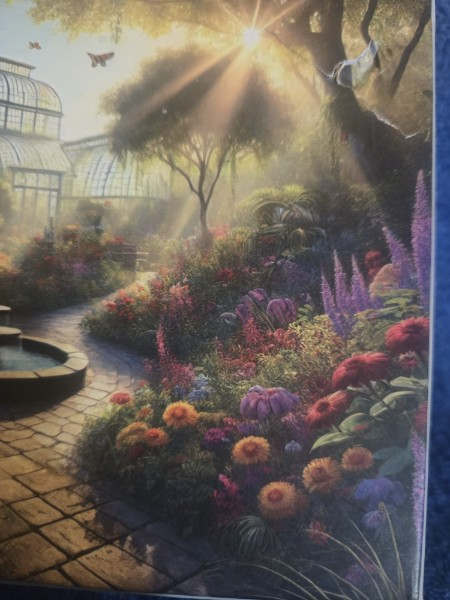 Share NEW Saintilway Productions 1000 Piece Jigsaw Puzzle "Botanical Garden" Sealed