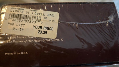 Lights of Lowell Series Books 1-3 Box Set Tracie Peterson Judith Miller NEW