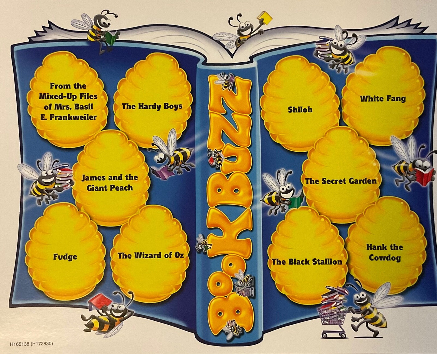 ATTENTION LIBRARIANS.. Book Buzz: One Honey Of A Bingo Game By Upstart Games. elementary game for the library new sealed