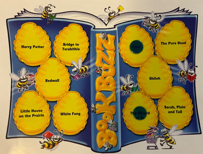 ATTENTION LIBRARIANS.. Book Buzz: One Honey Of A Bingo Game By Upstart Games. elementary game for the library new sealed