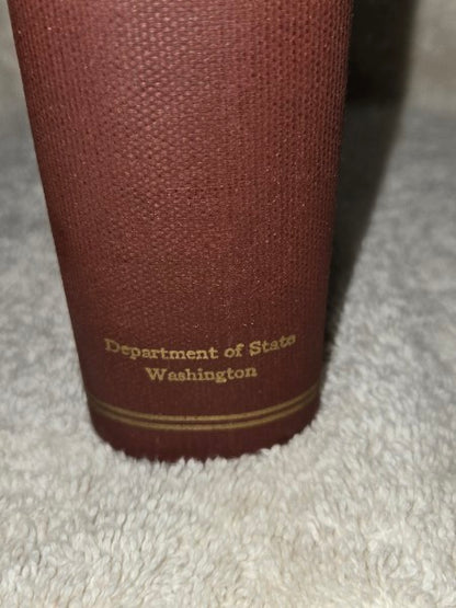 Rare 1944 Foreign Relations of the United States, Vol. VI (China) Ma Yeh-Shiang