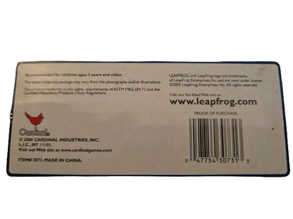 Leap Frog Bilingual Memory Mate Card Game Spanish Sight Words Homeschool New Factory Sealed