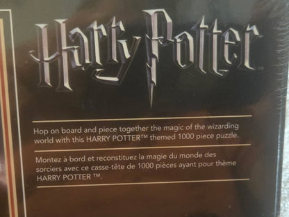 Harry Potter Ride The Hogwarts Express 1000 Piece Jigsaw Puzzle Aquarius New