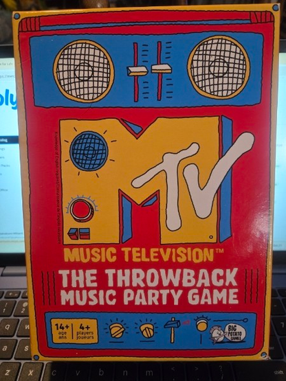 I WANT MY MTV: The Throwback Music Party Game (2020) OPEN BOX - NEW!!