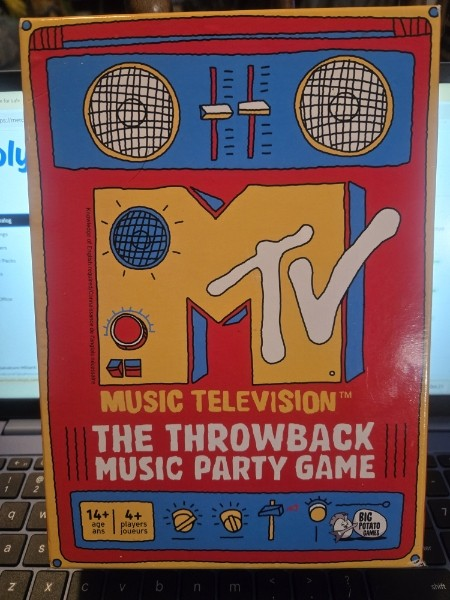 I WANT MY MTV: The Throwback Music Party Game (2020) OPEN BOX - NEW!!