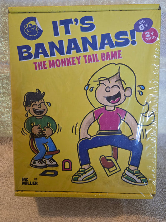 It’s Bananas! The Monkey Tail Game McMiller Party Family Fun Night New Sealed