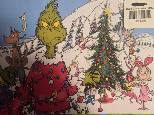 Dr. Seuss The Grinch Stole Christmas 500 Piece Puzzle Aquarius New Sealed 2025