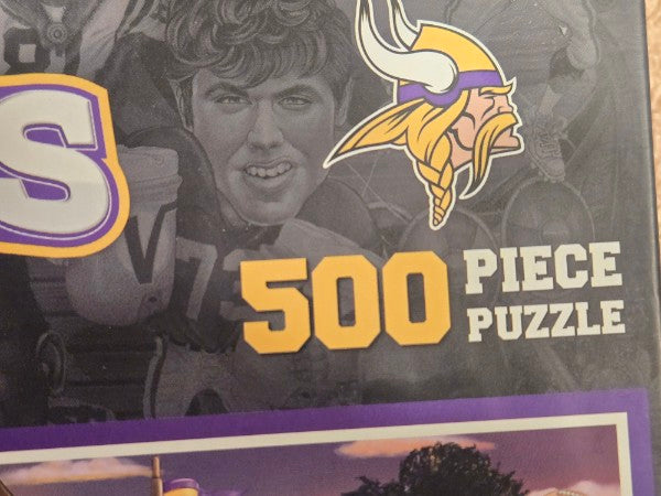 Minnesota Vikings NFL All-Time Greats 500-Piece Jigsaw Puzzle - MasterPieces