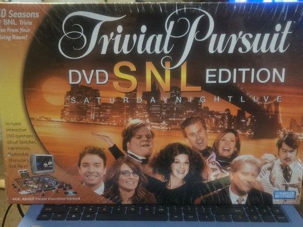 PARKER BROTHERS TRIVIAL PURSUIT SNL SATURDAY NIGHT LIVE DVD EDITION 30 SEASONS NEW SEALED