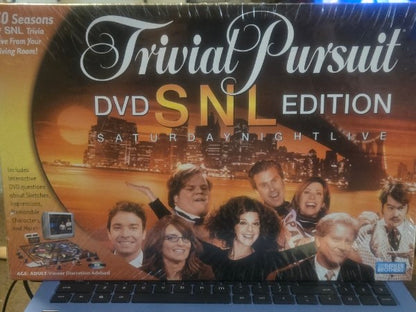 PARKER BROTHERS TRIVIAL PURSUIT SNL SATURDAY NIGHT LIVE DVD EDITION 30 SEASONS NEW SEALED