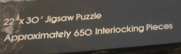 Vintage JAL Boeing 747 Cockpit Jigsaw Puzzle - Early 1970s - Sealed w/ Minor Wear