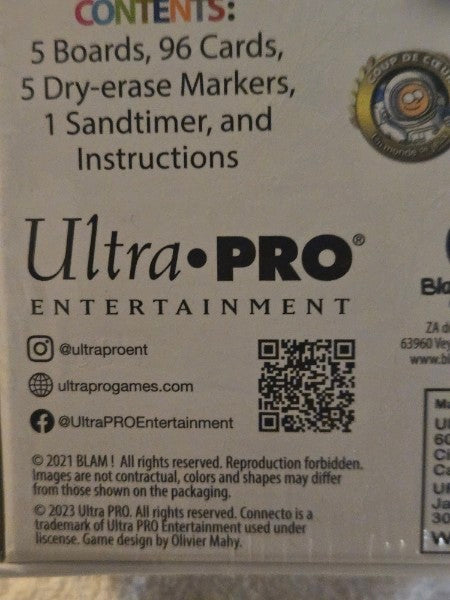 Olivier Mahy Ultra Pro Connecto Party Board Game – Brand New & Factory Sealed!