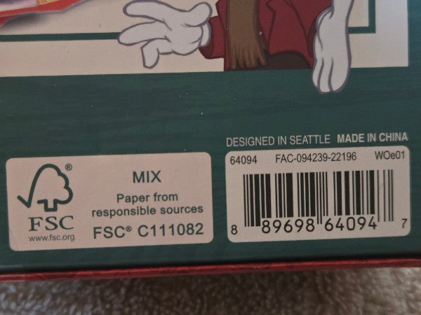 Disney Mickey’s Christmas Carol Game by Funko Games - New Factory Sealed - 2022
