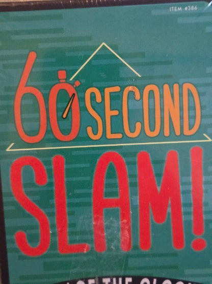 Share 60 Second Slam! Word Category Party Game Factory Sealed New Endless Games 2020