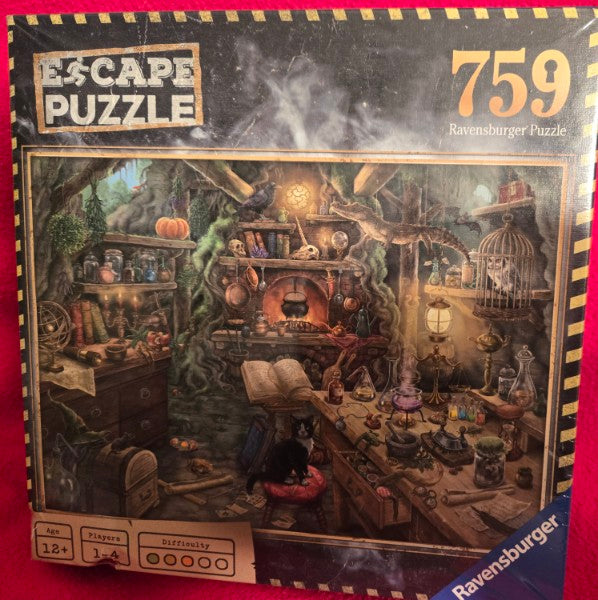 Ravensburger Escape Puzzle Witch's Kitchen 759 pc SEALED Mystery Jigsaw