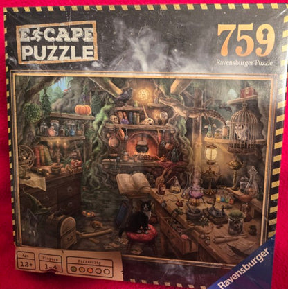 Ravensburger Escape Puzzle Witch's Kitchen 759 pc SEALED Mystery Jigsaw