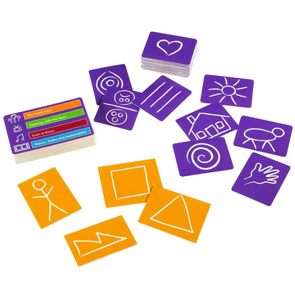 PICTIONARY CARD GAME NO DRAWING REQUIRED MATTEL GAMES.(MAKERS OF UNO) NEW!