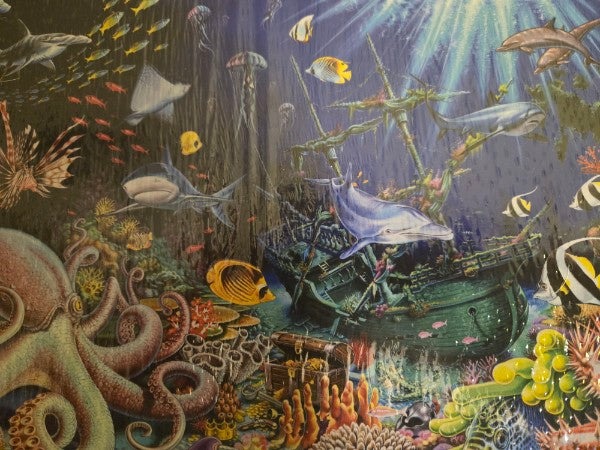 Vermont Christmas Co Sunken Treasure 1000 Piece Jigsaw Puzzle Mark Gregory NEW