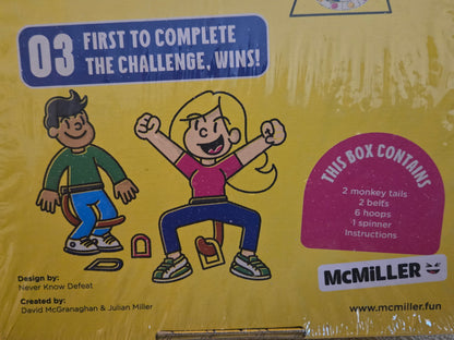 It’s Bananas! The Monkey Tail Game McMiller Party Family Fun Night New Sealed