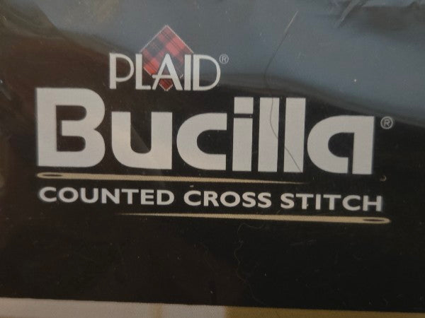 Bucilla 43975 Largemouth Bass Cross Stitch Kit Sealed Robert Hautman Rare HTF 2002
