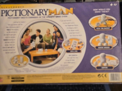 Pictionary Man Electronic Drawing Game - New & Factory Sealed (2008) Party Game!