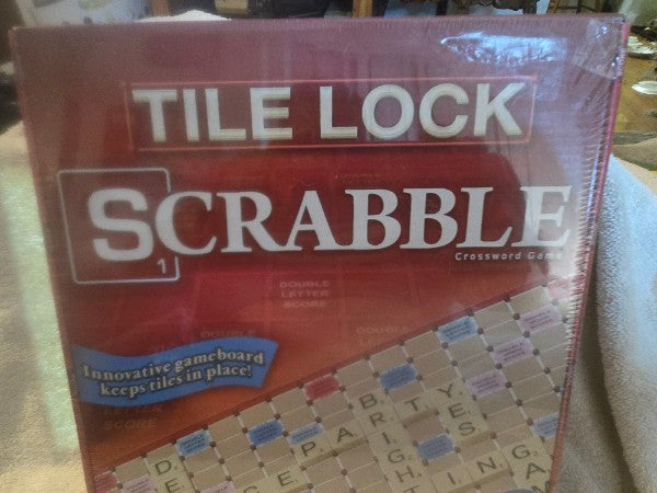 Tile Lock Scrabble Board Game Winning Moves Hasbro Brand New Factory Sealed NOS