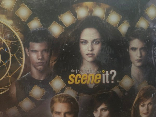 2010 Scene It? The Twilight Saga Deluxe DVD Board Game NEW Factory Sealed Mattel