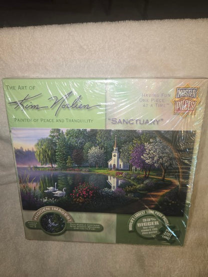 MasterPieces Kim Norlien Sanctuary 1000pc Puzzle 3ft Wide - Hidden Images - NEW SEALED