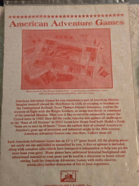 Frigates! American Adventure Games Chatham Hill New Sailing Warship Board Game