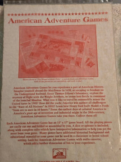 Frigates! American Adventure Games Chatham Hill New Sailing Warship Board Game