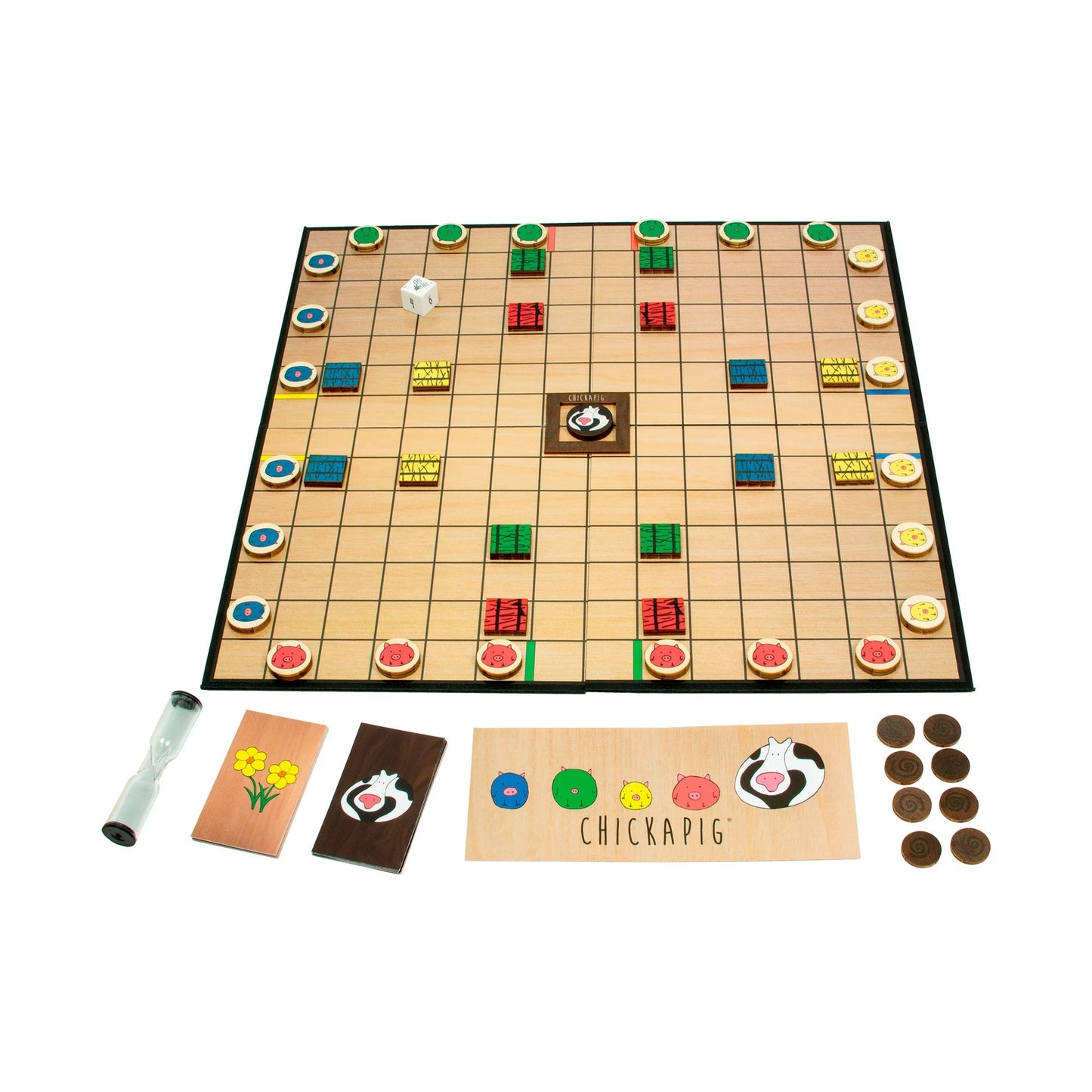Buffalo Games Chickapig Strategic Family Board Game 2-4 Players Ages 8+ NEW SEALED