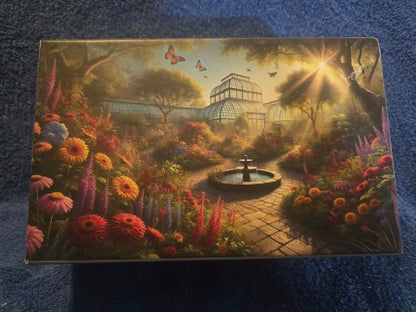 Share NEW Saintilway Productions 1000 Piece Jigsaw Puzzle "Botanical Garden" Sealed