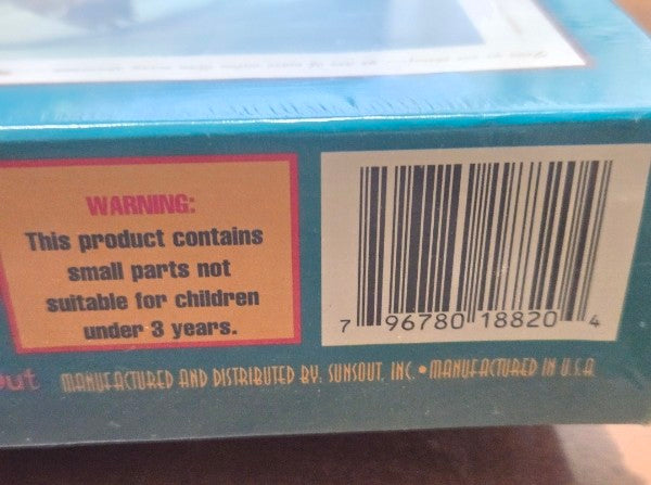 SUNSOUT IN HIS HANDS 1000 PC PUZZLE BIRDS EATING IN JESUS HANDS MATHEW 10:31 NEW SEALED